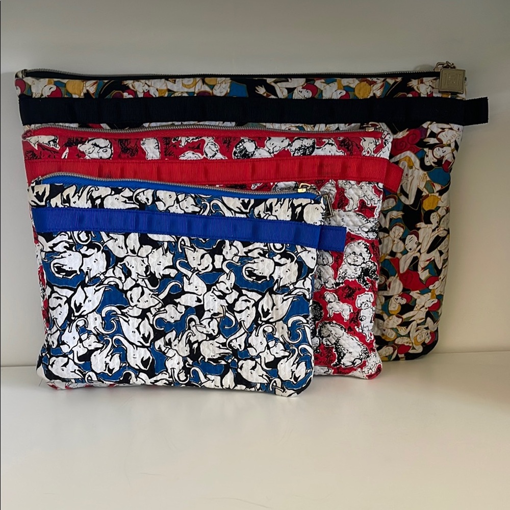 Colorful Patterned Women's Bag Set